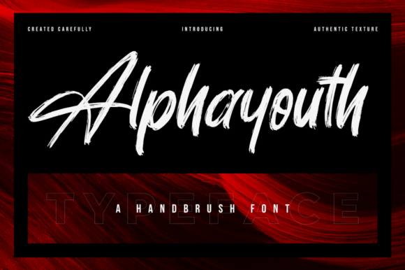 Alphayouth Font: A Playful Script for Editorial Design