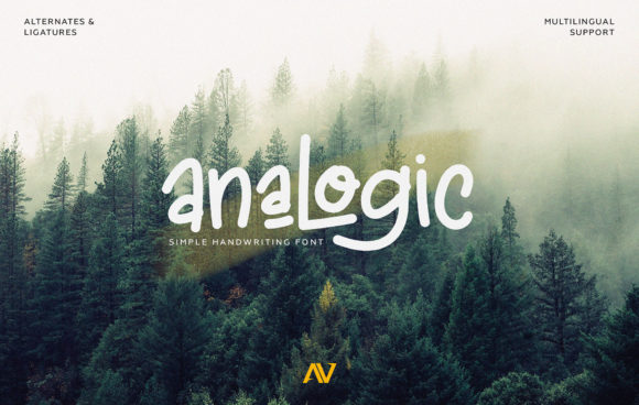Analogic Typeface: Adding a Relaxed Touch to Campaign Visuals
