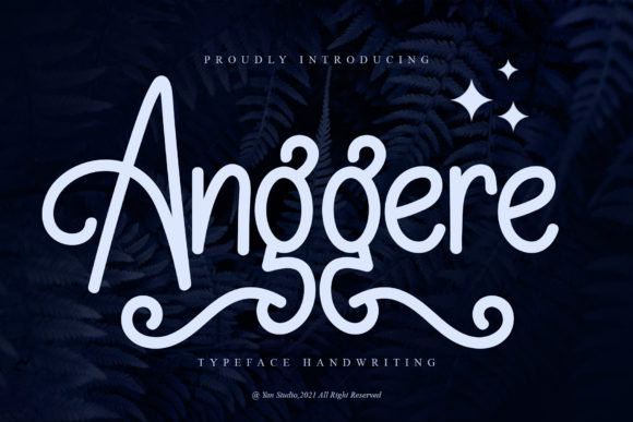 Anggere Font: A Whimsical Typeface for Memorable Branding