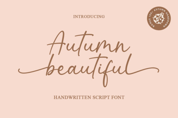Autumn Beautiful: A Script Font for Editorial Elegance