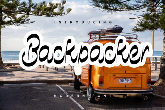 Backpacker Font: A Handwritten Typeface for Polished Branding