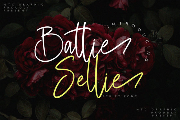 Battie Sellie: A Delicate Script Font for Elegant Brand Identity