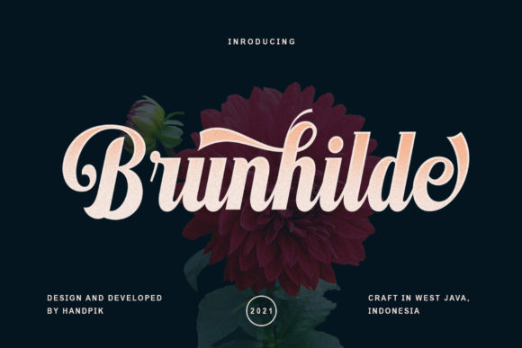 Brunhilde Font: A Handwritten Typeface That Elevates Your Brand