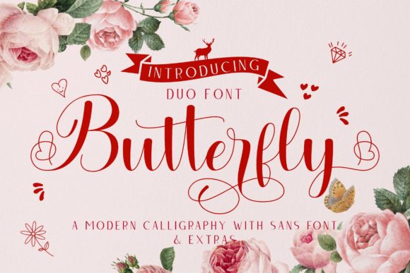 Butterfly Duo: A Typeface That Brings Handmade Charm to Life