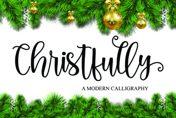 Christfully: A Script Font for Editorial Elegance