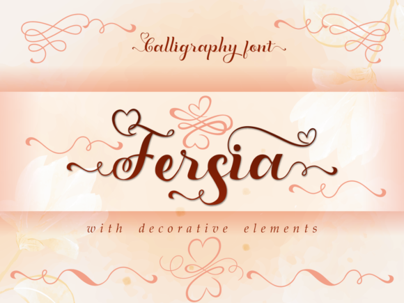 Fersia Font: A Luxurious Script for Your Brand