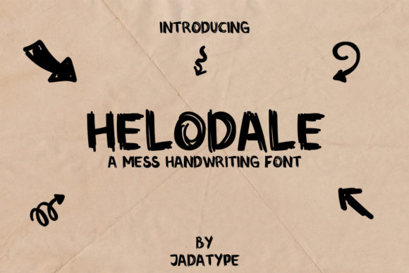 Helodale: The Handwritten Font for Authentic Small Business Branding