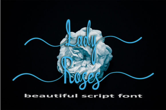 Lady Roses: A Modern Script Typeface for Elegant Web Design