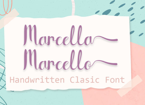 Marcella Marcello: A Handwritten Typeface for Digital Branding
