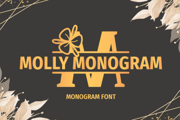 Molly Monogram: A Handwritten Font That Elevates Brand Content
