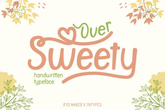 Over Sweety: A Script Font That Elevates Editorial Design