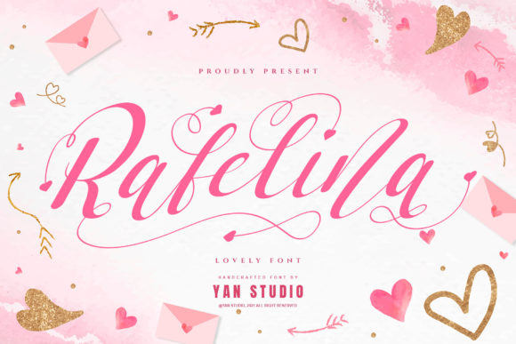 Rafelina Typeface Review: Elevating Social Media Brand Identity