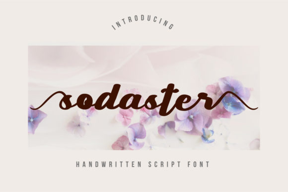 Sodaster Font Review: A Delicate Script for Elegance in Branding