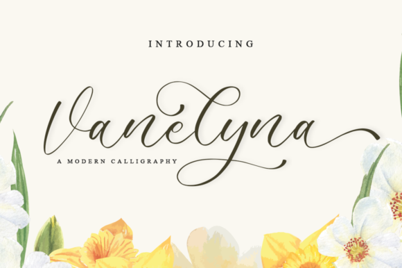 Vanelyna: A Handwritten Font for Beautiful Craft Projects