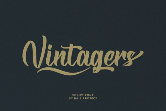 Vintagers Font: A Polished Script for Memorable Branding
