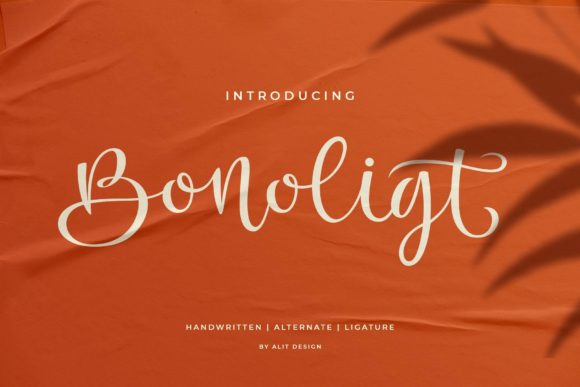 Why Bonoligt Makes a Delightful Script Font for Editorial Design